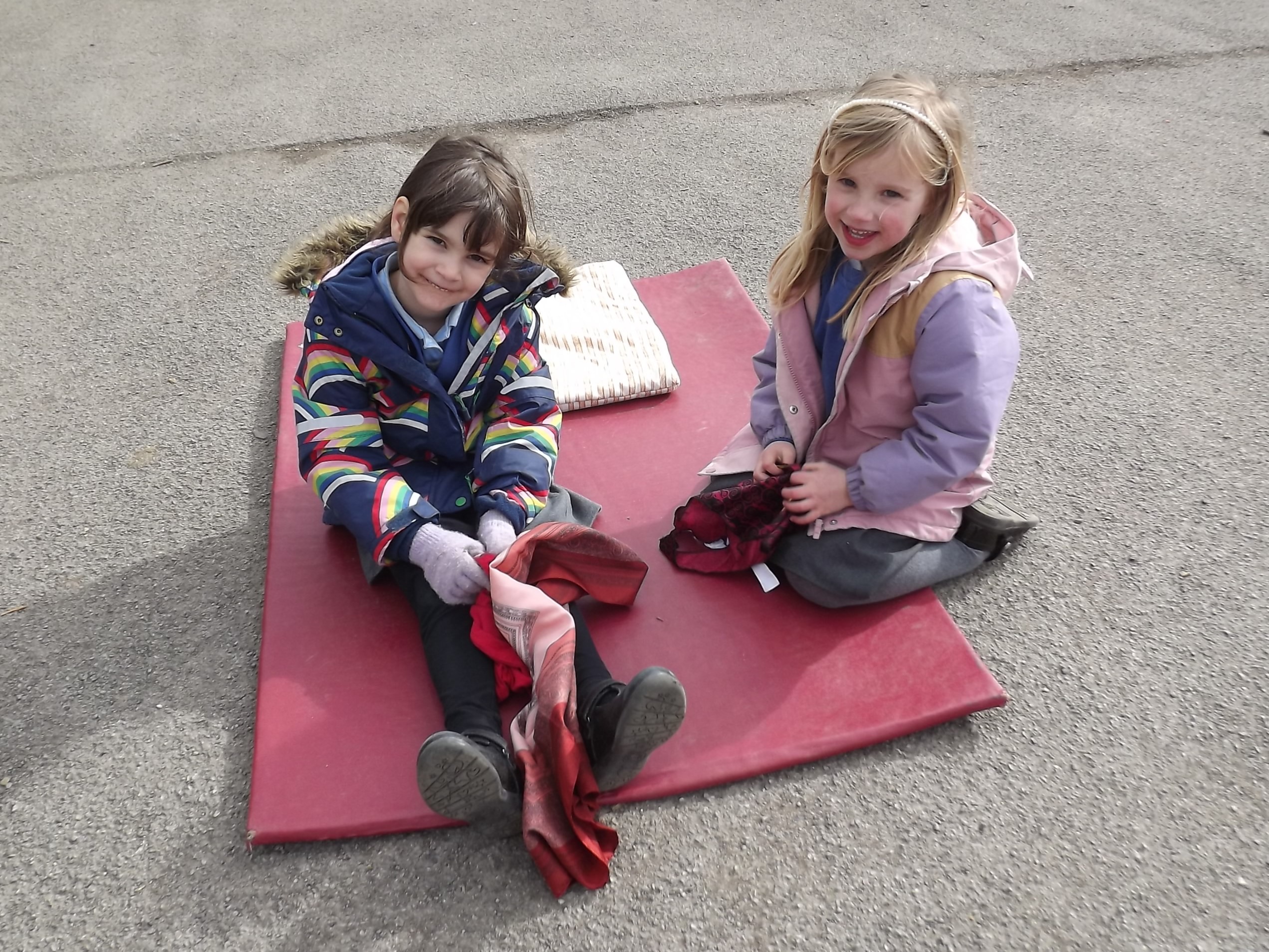 Enjoying OPAL outdoor play b